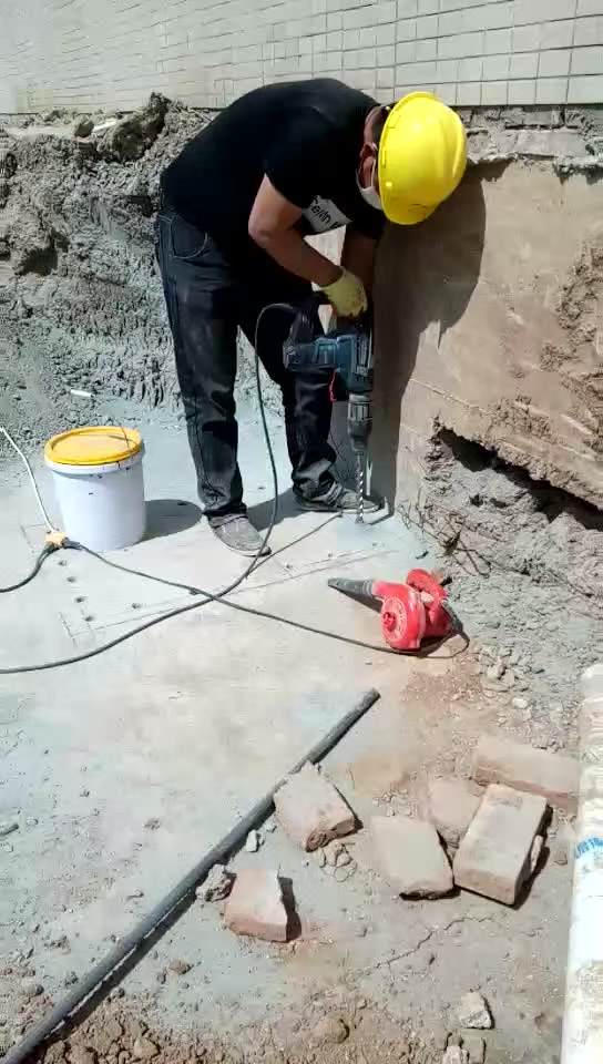 晋城新旧混凝土植筋连接加固